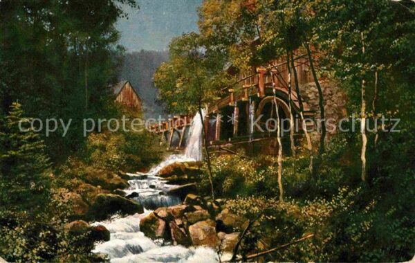 Hoffmann Heinrich Sägemühle im Hohwald