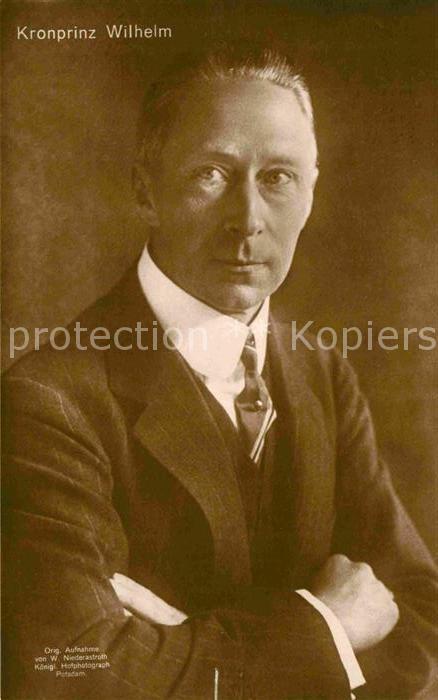Adel Preussen Kronprinz Wilhelm
