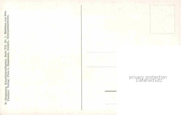 Hasemann W. Mädchen aus dem Prechtal – Bild 2