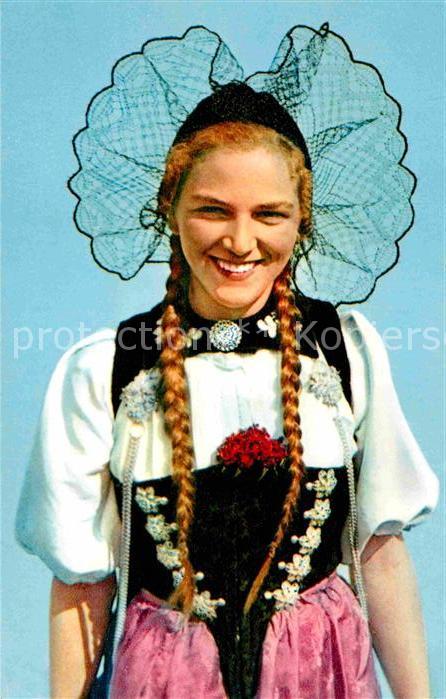 Trachten Schweiz Berner Oberländerin