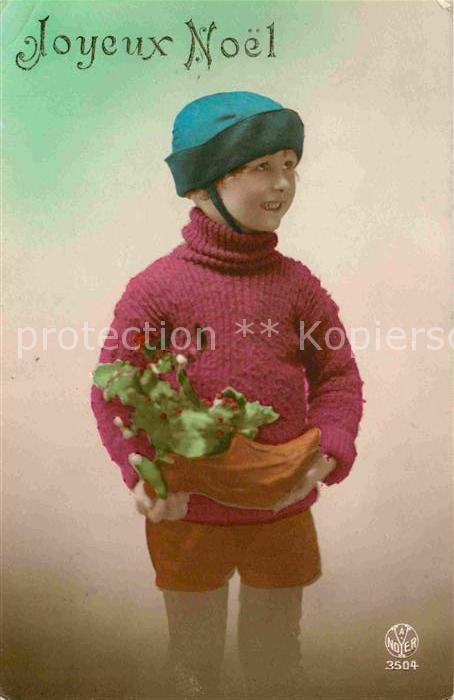 Foto AN Paris (Noyer) Nr. 3504 Noel Kind Weihnachten