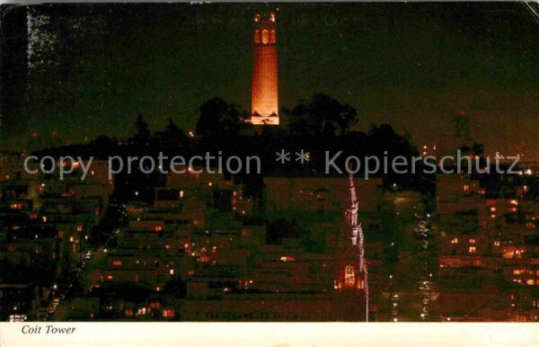 San Francisco California Coit Tower Telegraph Hill