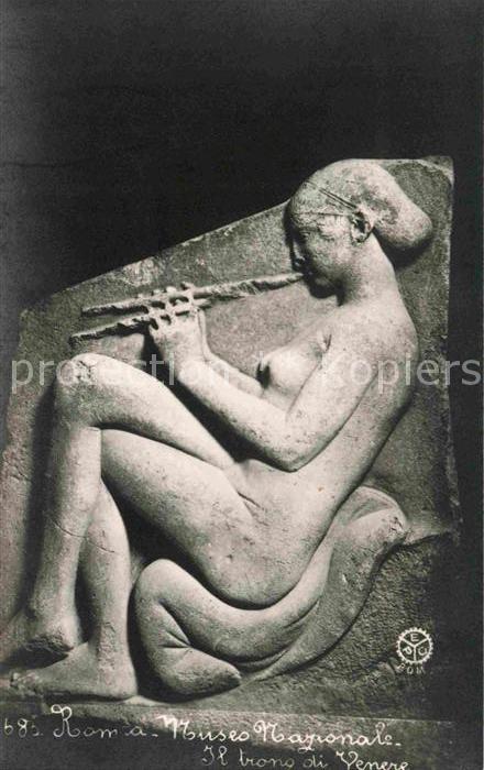 Skulpturen Trono di Venere Roma Museo Nazionale