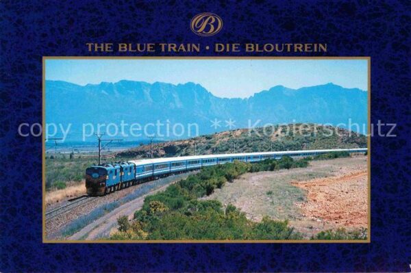 Eisenbahn Blue Train Cape Mountains