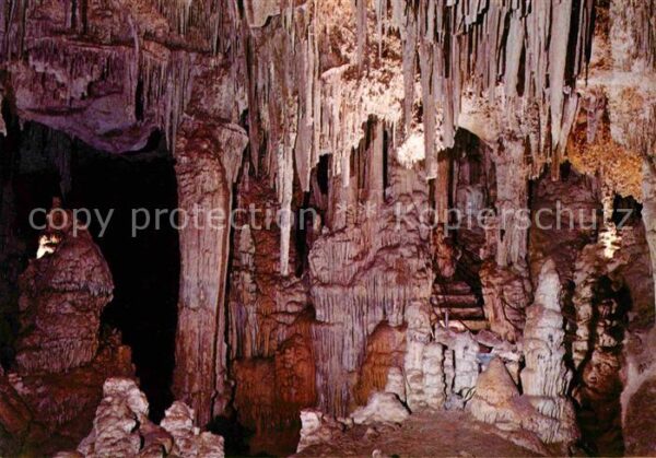 Hoehlen Caves Grottes Alghero Grotte di Nettuno La Madonnina