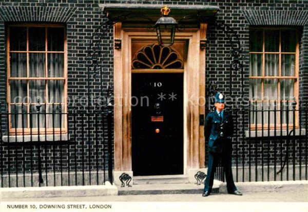 Polizei Number 10 Downing Street London