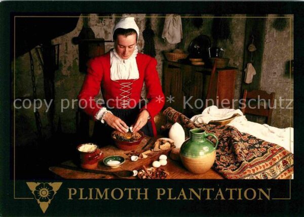Trachten Plimoth Plantation Massachusetts Servan