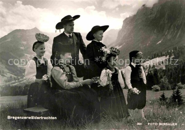 Trachten Oesterreich Bregenzerwäldertrachten Foto Winsauer N