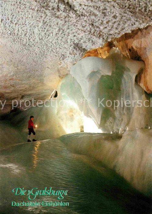 Hoehlen Caves Grottes Dachstein-Eishöhle Gralsburg