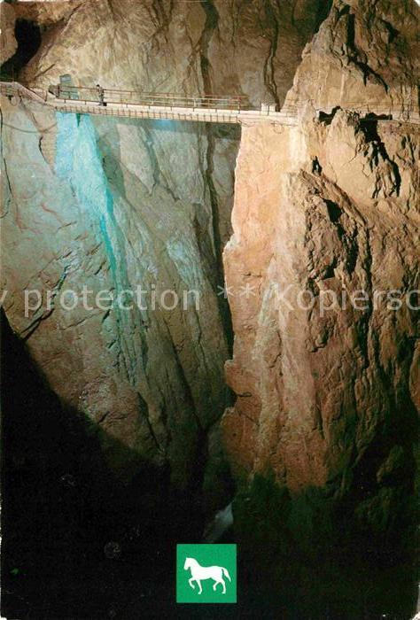 Hoehlen Caves Grottes Skocjanske Jame-Caves Hankejev Most nad