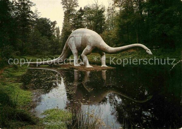 Dinosaurier Diplodocus Saurierpark Kleinwelka
