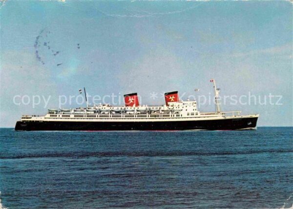 Dampfer Oceanliner Hanseatic Hamburg-Atlantik-Linie