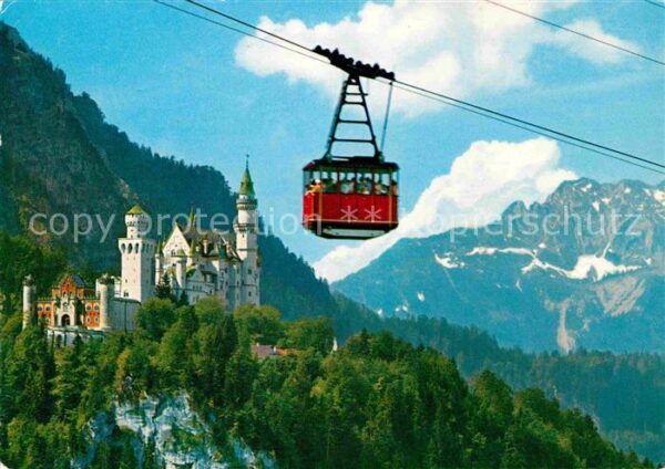 Seilbahn Tegelberg Schwangau Allgäu Königsschlos