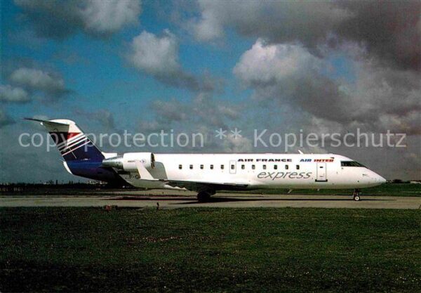 Flugzeuge Zivil Air Littoral Canadair Regional Jet F-GL
