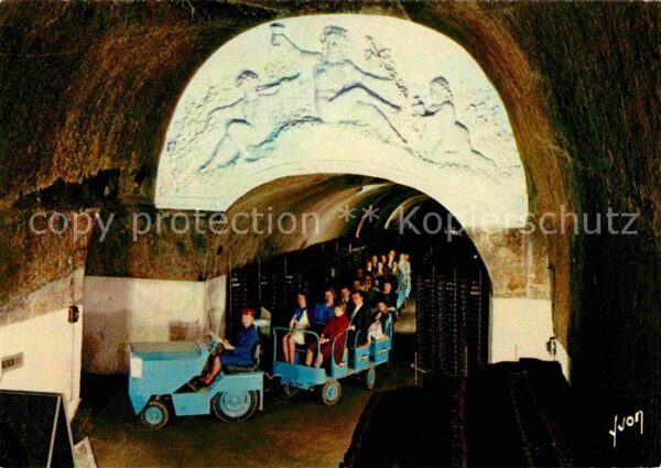 Wein Caves Champagne Mercier Epernay Trains