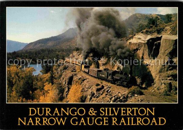 Lokomotive Durango and Silverton Narrow Gauge Rail