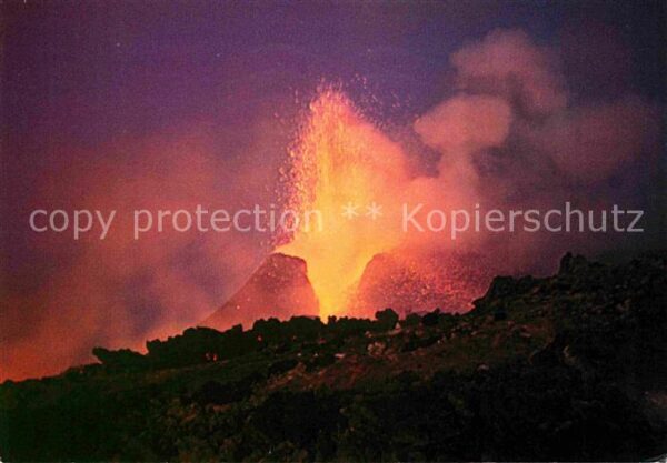 Vulkane Geysire Vulcans Geysers Etna Eruzione Explosion
