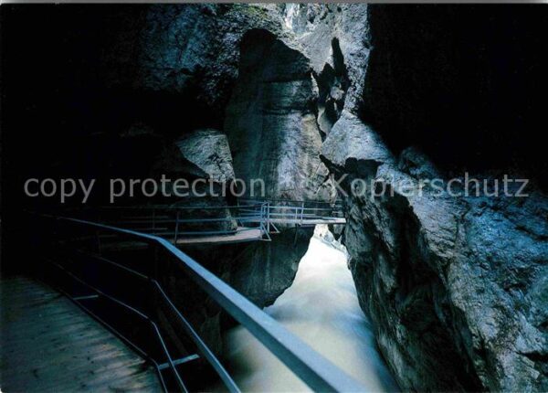 Hoehlen Caves Grottes Aareschlucht Meiringen
