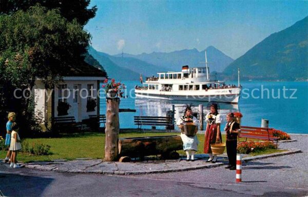 Motorschiffe M.S. Interlaken Iseltwald Brienzersee B