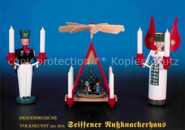 Kunsthandwerk Seiffener Nussknackerhaus Volkskunst Er