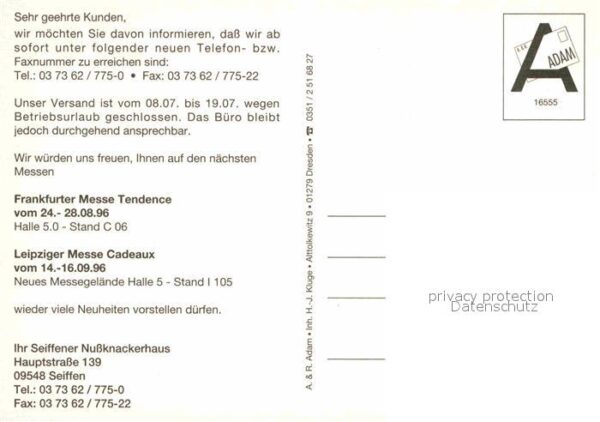 Kunsthandwerk Seiffener Nussknackerhaus Volkskunst Er – Bild 2
