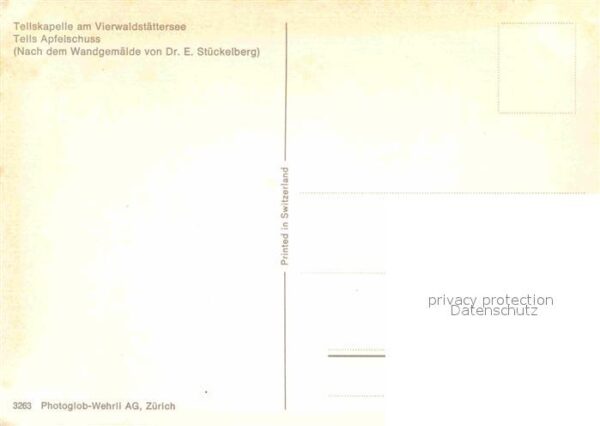 Tell Wilhelm Tellskapelle Vierwaldstättersee Tells A – Bild 2