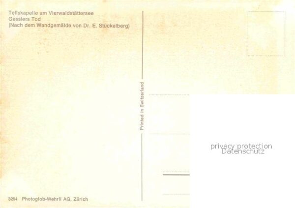 Tell Wilhelm Tellskapelle Vierwaldstättersee Gessler – Bild 2