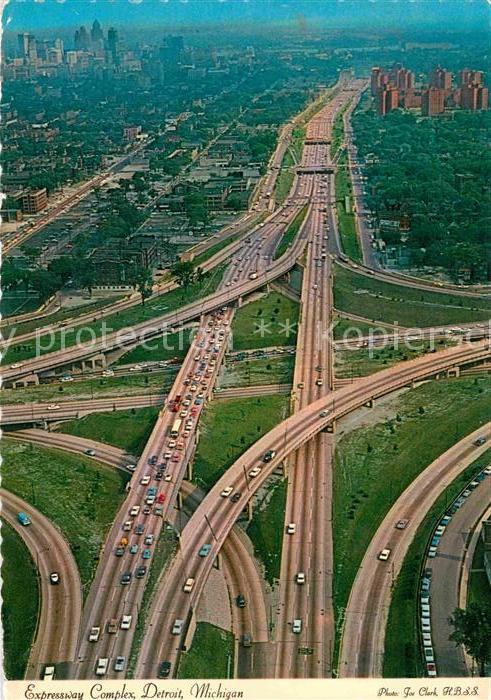 Autobahn Expressway Compley Detroit Michigan