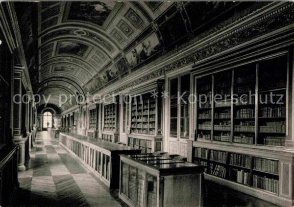 Bibliothek Library Chateau de Fontainebleau Galerie de Dia
