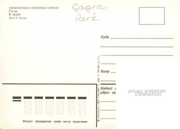 Voegel Gagra Park Russland – Bild 2