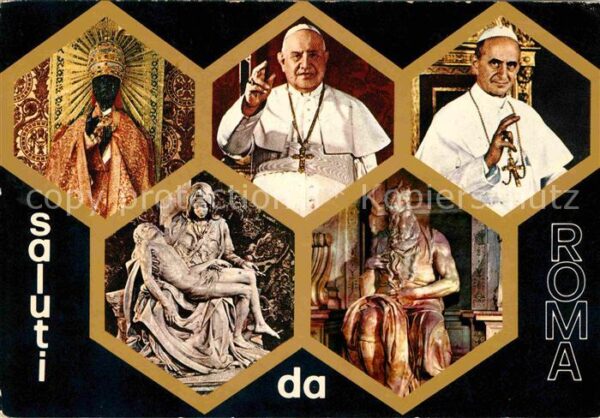 Papst Papa Giovanni XXIII Papa Paolo VI Pieta