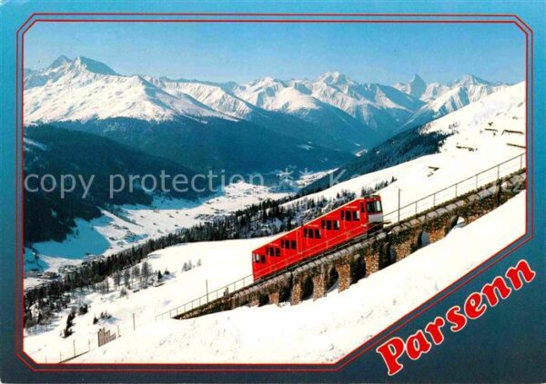 Zahnradbahn Davos Parsenn-Bahn Aelplihorn Tinzenhor