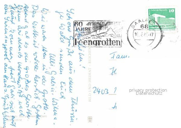 Hoehlen Caves Grottes Saalfeld Saale Feengrotten Märchendom G – Bild 2
