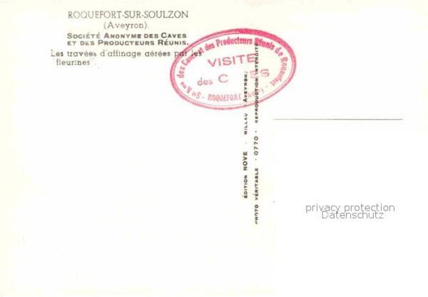 Wein Roquefort-sur-Soulzon Travees d_affinag – Bild 2