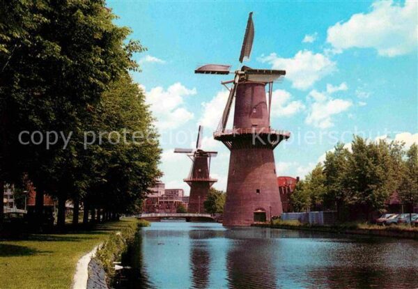 Windmuehle Schiedam Stellingmolen De Vrijheid Anno