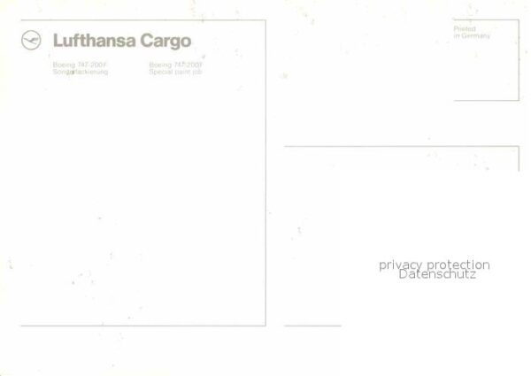 Lufthansa Cargo Boeing 747-200F – Bild 2