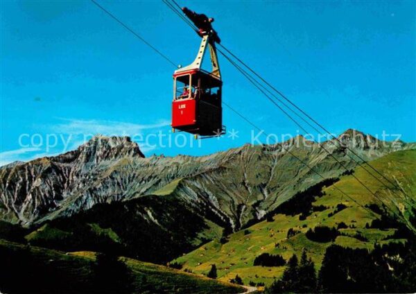 Seilbahn Elsigbach -Elsigenalp Frutigen Gsür Dre
