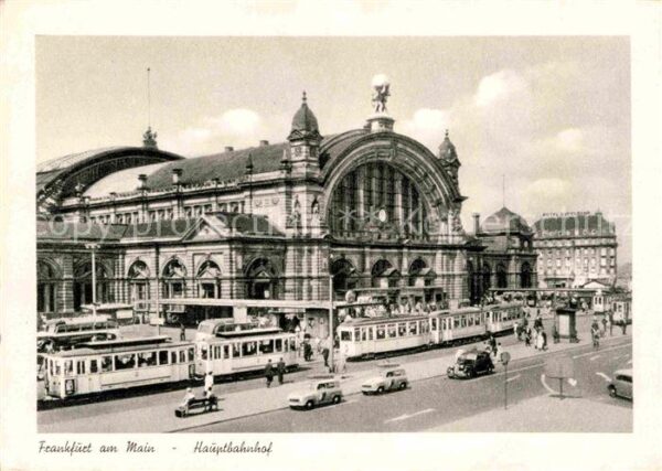 Strassenbahn Hauptbahnhof Frankfurt am Main