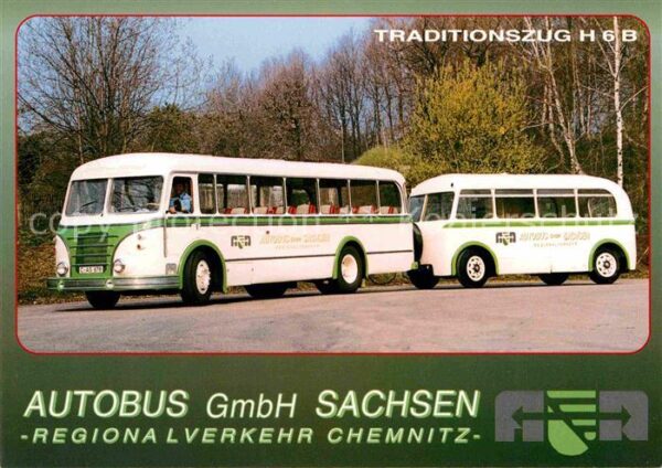 Autobus Omnibus Traditionszug H 6 B Regionalverkehr Che