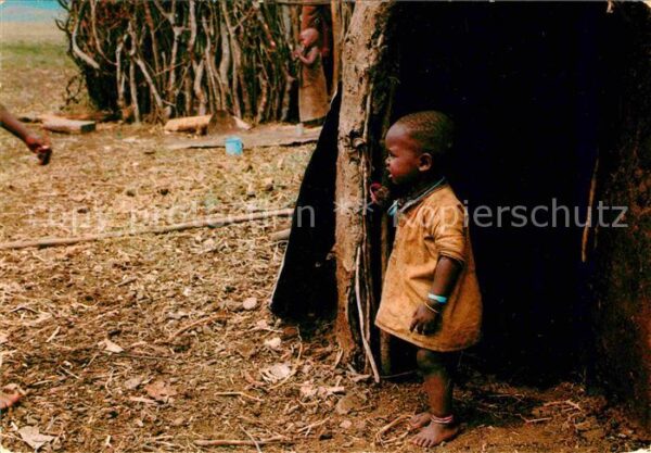 Typen Afrika East Africa Masai Child