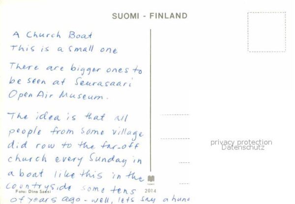Boote Church Boat Suomi Finland – Bild 2