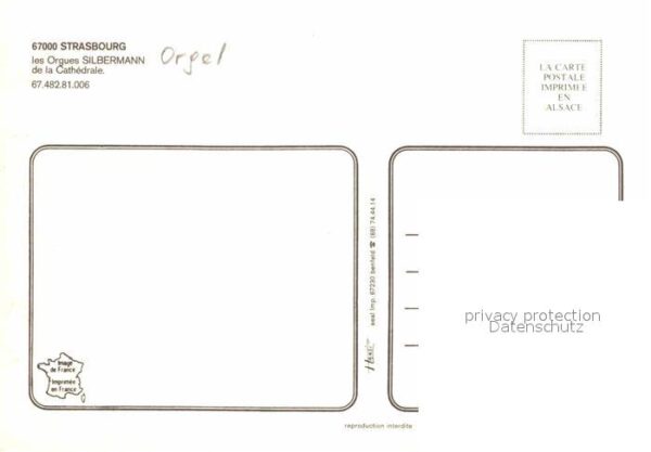 Kirchenorgel Strasbourg Cathedrale – Bild 2