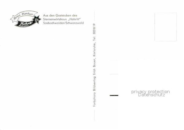 Sasbachwalden Sternenwirtshaus Hohritt Gaststube – Bild 2