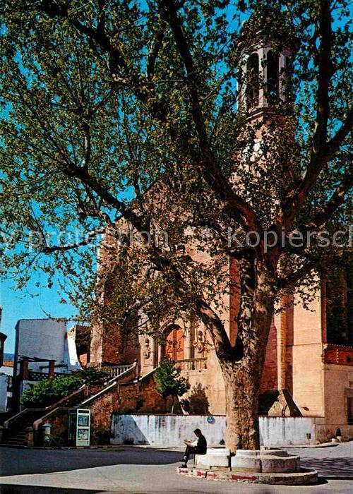 LLansa Iglesia y Plaza Mayor