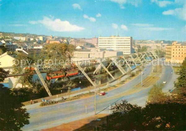Wuppertal Friedrich Engels Allee Schwebebahn