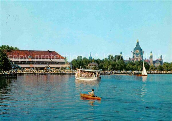 Hannover Am Maschsee Ausflugsschiff