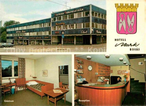 Boras Hotell Mark Exterioren Gästrum Receptio