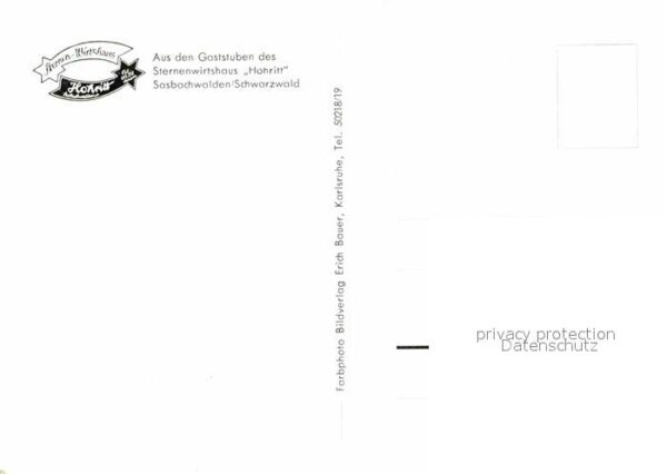 Sasbachwalden Sternenwirtshaus Hohritt Gaststube – Bild 2