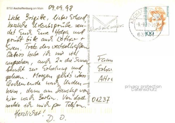 Aschaffenburg Main Metzgergasse – Bild 2