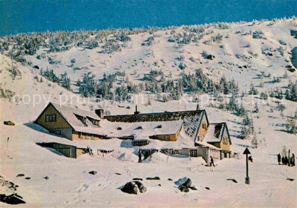 Karkonosze The lodge Samotnia situated by the Litt